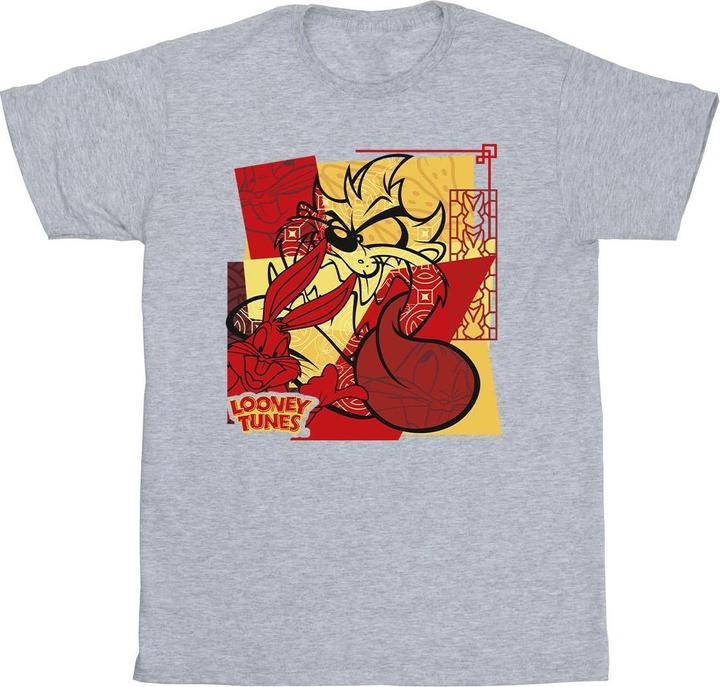 Produktbild Looney Tunes Taz Bugs Rabbit New Year TShirt (L)