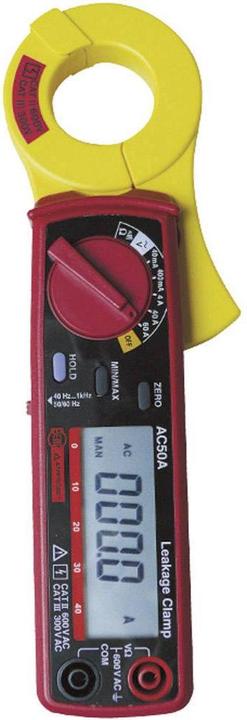 Tasche, Batterien, Bedienungsanleitung, Messleitungen mit Prüfspitzen (rot, schwarz)