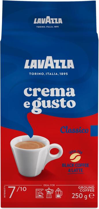 Lavazza Crema e Gusto Classico (Mittlere Röstung, 250 g)