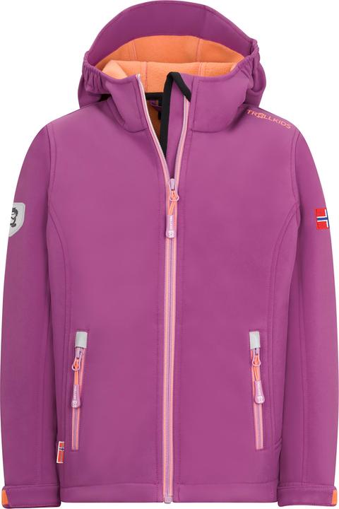 Actual product image Trollkids Girl's Trollfjord Jacket (110)