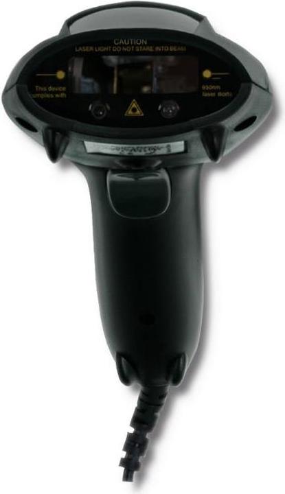 Immagine prodotto Qoltec 50861 Scanner laser cablato per codici a barre 1D (Codici a barre 1D)