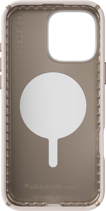 Actual product image speck Presidio2 Pro + ClickLock Apple iPhone 16 Pro Max Bleached Bone - with Microban (Apple iPhone 16 Pro Max)