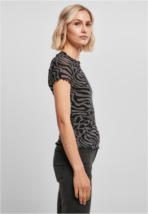 Actual product image Urban Classics Ladies Mesh Tee - 16529 (S)