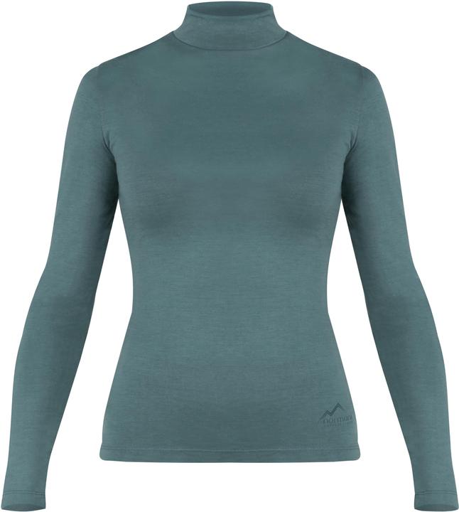 Actual product image Normani Ladies' merino longsleeve with stand-up collar "Romsey" - 9561 (XXL)