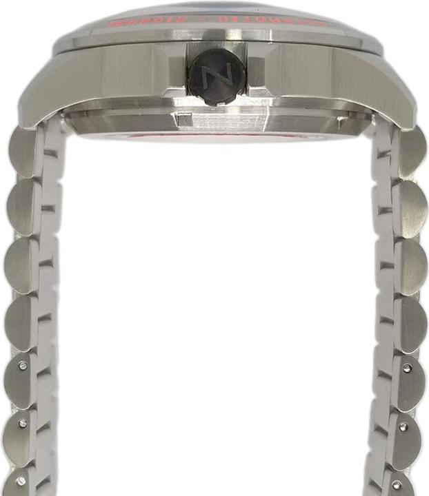 Actual product image Nubeo NB-6082-SI-22 Men's watch Quasar Automatic Limited 48mm 20ATM