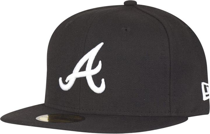 New Era 59Fifty Fitted Cap - Atlanta Braves schwarz - 8 (8)