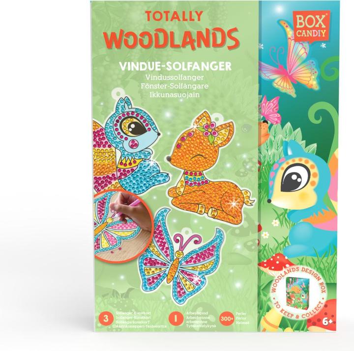Produktbild Box Candiy Totally Woodlands Window Sun Catchers - (BC-1944)