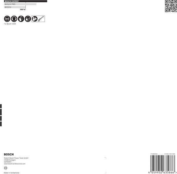 Immagine prodotto Bosch Professional Zubehör EXPERT M480 Rete abrasiva, 225 mm, G 80, 5 pezzi (80)