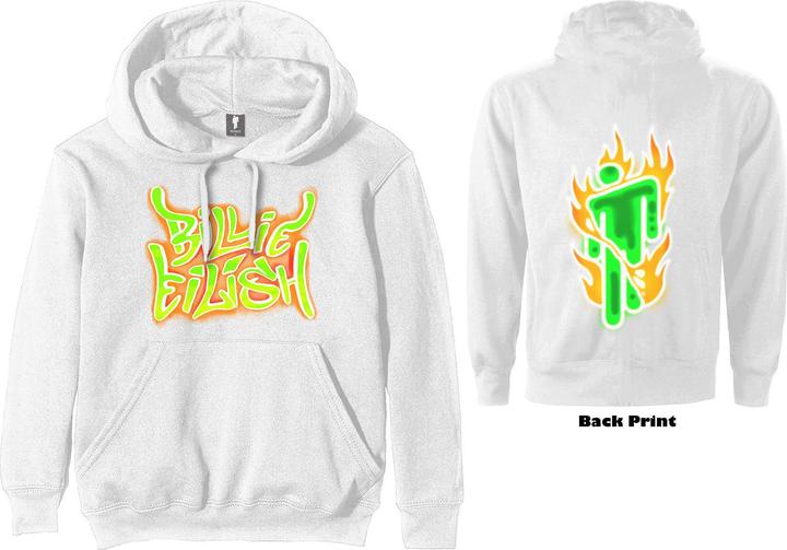 Immagine prodotto Billie Eilish Aerografo Blohsh (Felpa con cappuccio) (3XL)