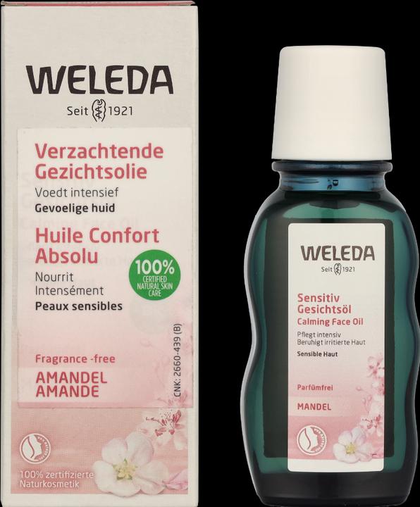 Image du produit Weleda Mandel Wohltuendes Gesichtsöl (50 ml, Huile visage)