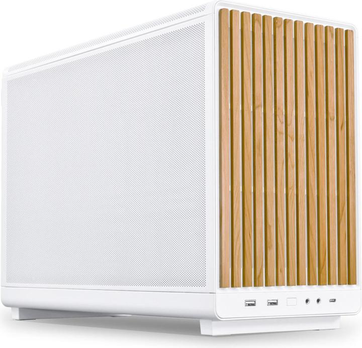 Image du produit Lian-Li DAN Cases A3-mATX Wood Edition PC-Gehäuse, Micro-ATX - Buche, weiss (mATX, Mini-ITX)