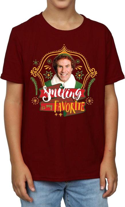 Actual product image Elf Boys Buddy Smiling T-Shirt (116)