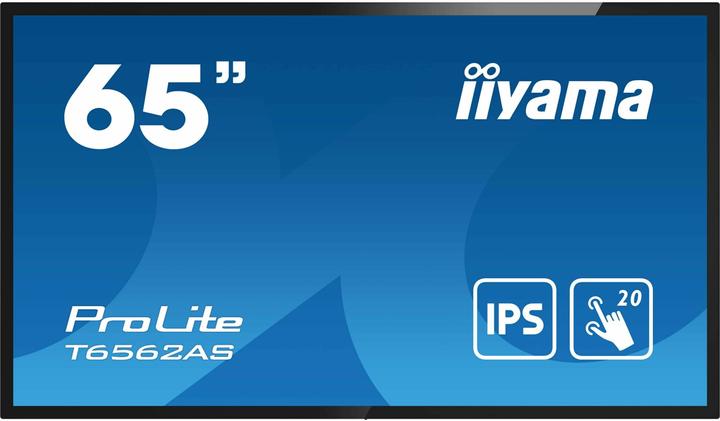 iiyama T6562AS-B1 65IN 165.10CM UHD IP (3840 x 2160 Pixels, 64.50")