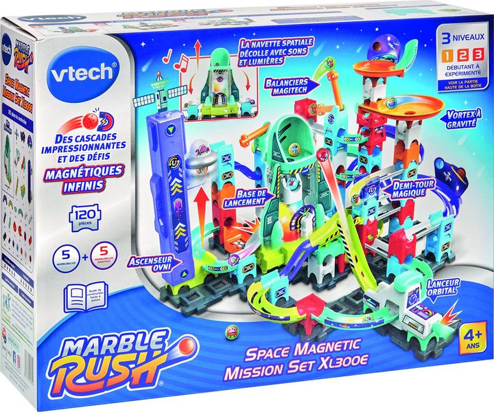 Immagine prodotto VTech Marble Rush - Set di missioni magnetiche spaziali XL300E