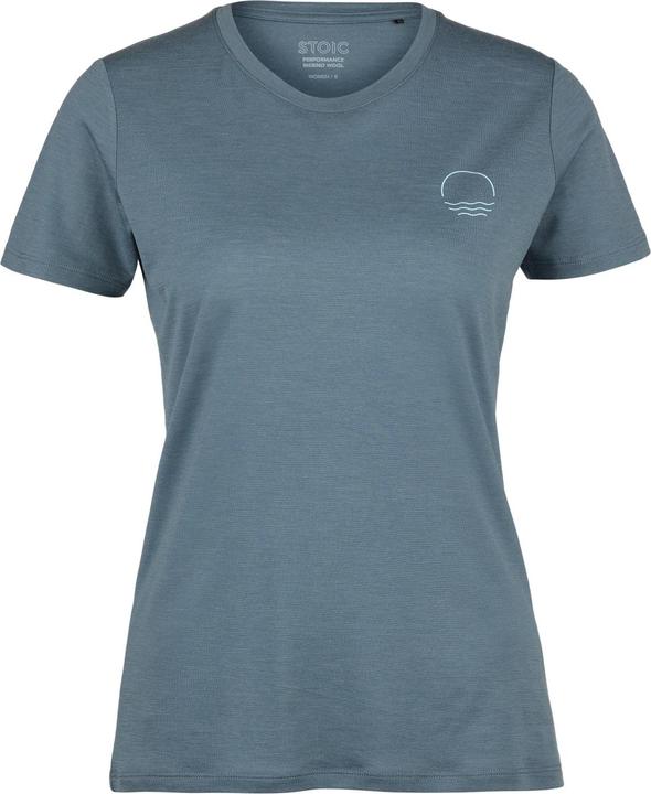 Produktbild Stoic Women's Merino155 LaholmSt. Print T-Shirt Sun (4XL)