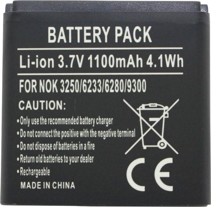 Image du produit Nokia Batterie 3250, 6233, 6280, 9300