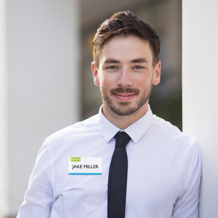 Actual product image Q-Connect Name badges with magnet