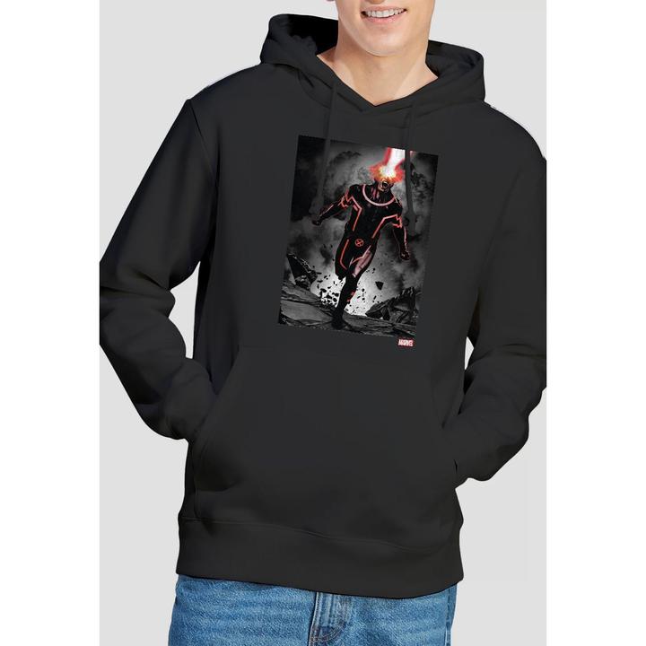 Actual product image Mens X-Men Cyclops Blast Hoodie (XL)