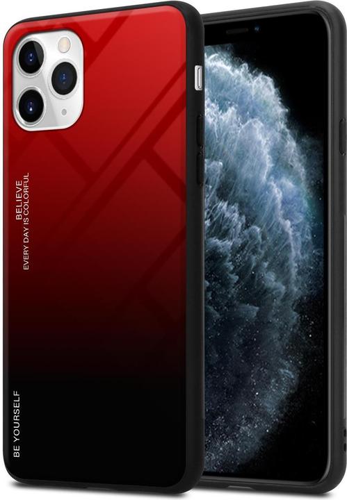 Produktbild Cadorabo TPU 2 Farben Glas Cover (Apple iPhone 11 Pro Max)