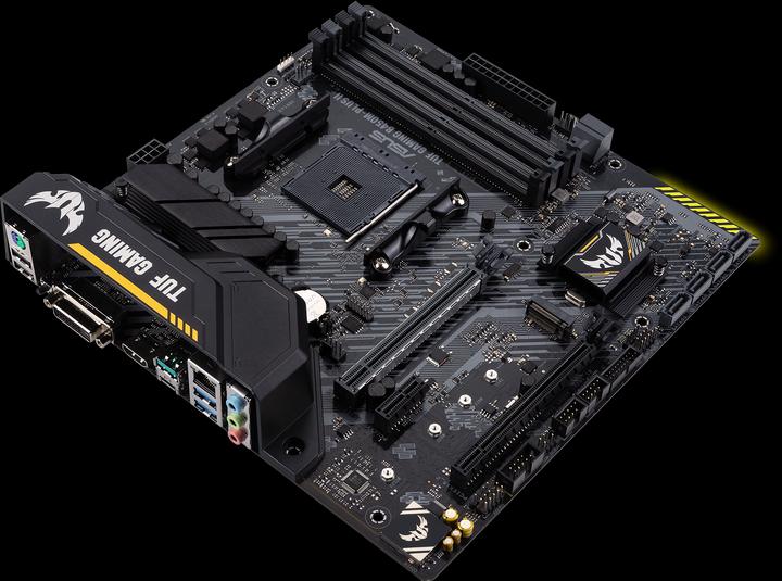 Actual product image ASUS TUF B450M-Plus II Gaming (AM4, AMD B450, mATX)