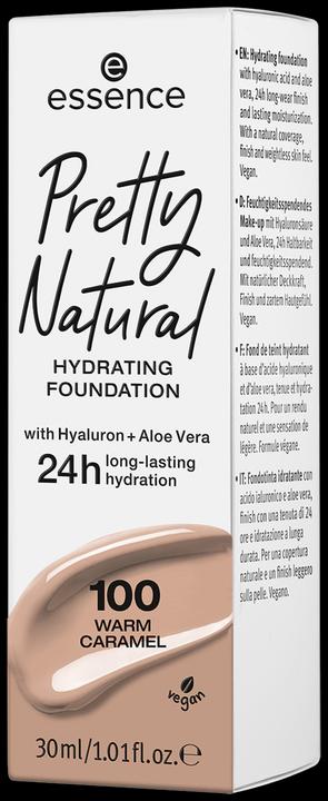 Actual product image essence Pretty Natural Hydrating Foundation (Warm Caramel)