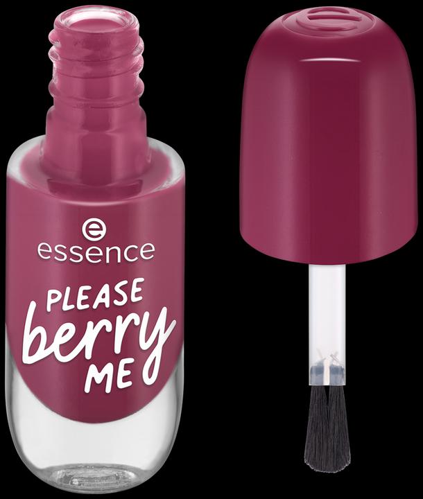 Produktbild essence gel nail colour (20 PLEASE berry ME, Gel-Effekt Nagellack)