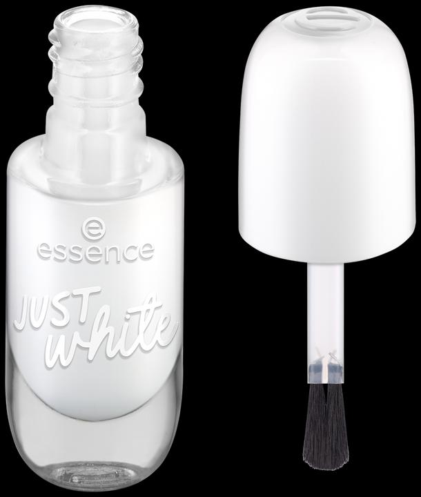 Image du produit essence gel nail (33 JUST blanc, Vernis à ongles effet gel)
