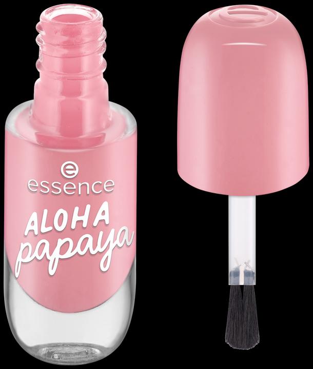 Produktbild essence gel nail colour (38 ALOHA papaya, Gel-Effekt Nagellack)