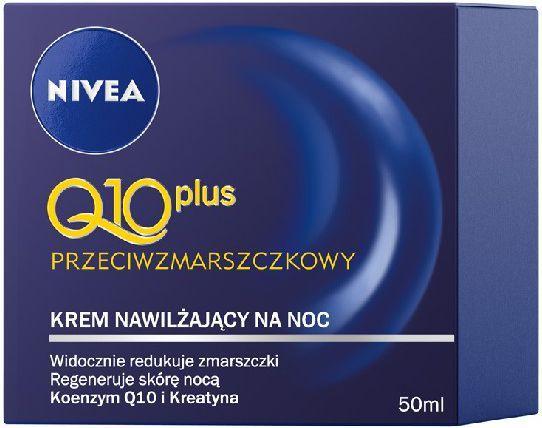 NIVEA Q10 Power Moisturizing Anti-Wrinkle Night Cream 50ml (50 ml, Nachtcreme)