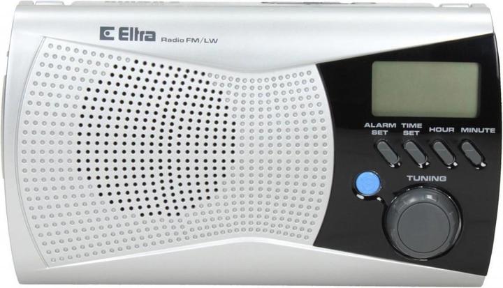 Actual product image Elta Radio KINGA 2 Silver (FM, LW)