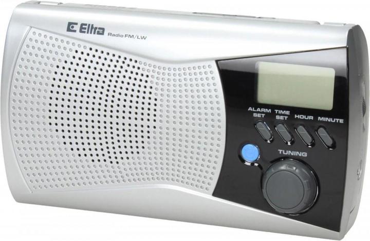Actual product image Elta Radio KINGA 2 Silver (FM, LW)