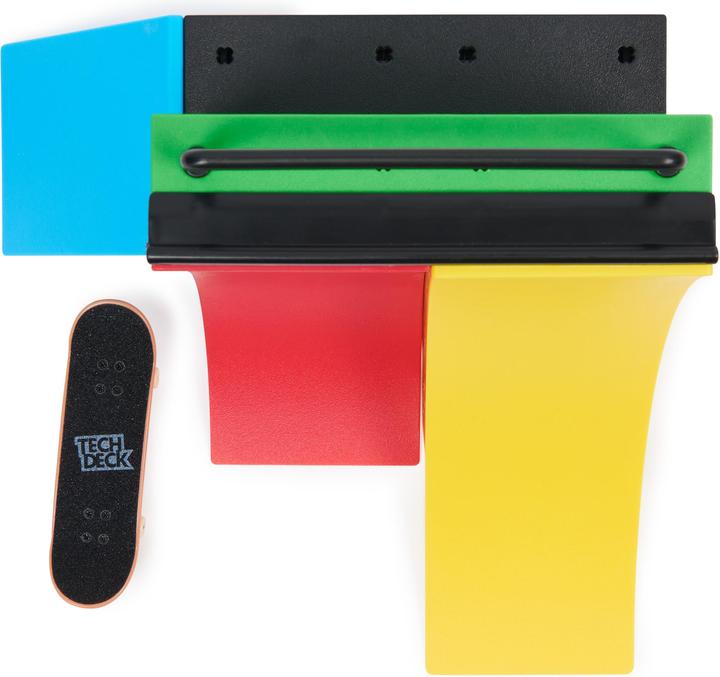 Produktbild Tech Deck X-Connect Starter-Set - Competition Wall 2.0 Rampenset mit authentischem Fingerboard der M (Englisch)