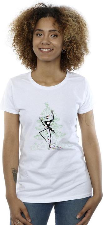 Image du produit Disney - T-shirt THE NIGHTMARE BEFORE CHRISTMAS TREE GREEN - Femme (XXL)