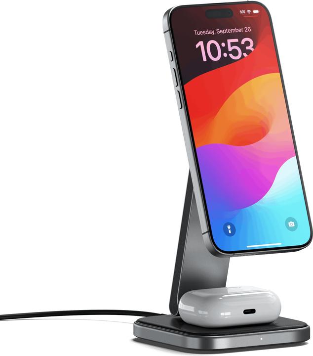 Produktbild Satechi 2-in-1 Foldable Charging Stand (15 W)