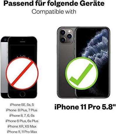 Actual product image Krusell Kivik Cover Apple iPhone 11 Pro transparent (Apple iPhone 11 Pro)