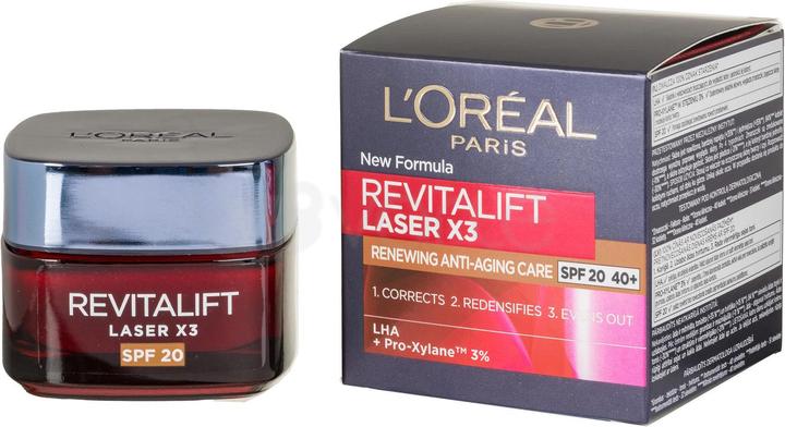 Immagine prodotto L'Oréal Paris L'Oréal Revitalift crema viso laser giorno SPF20 50ml (50 ml, Crema da giorno, SPF 20)