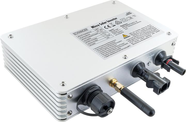 Produktbild Schwaiger Balkonkraftwerk + Inverter (300 W, 35 kg)