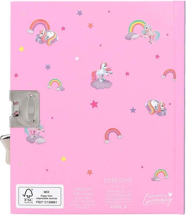 Image du produit Magni Depesche Ylvi Journal avec stylo secret 2,7x16,4x14,8cm (Règle spéciale)
