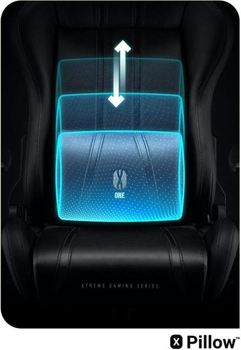 Immagine prodotto Diablo Sedia da gioco X-One 2.0 Gaming Chair Normal, Nero-bianco