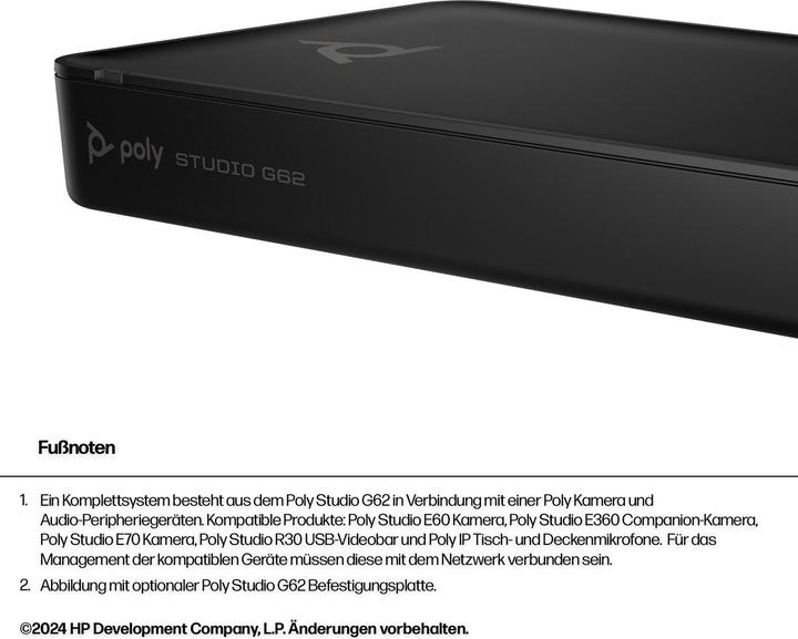 Actual product image HP Studio G62