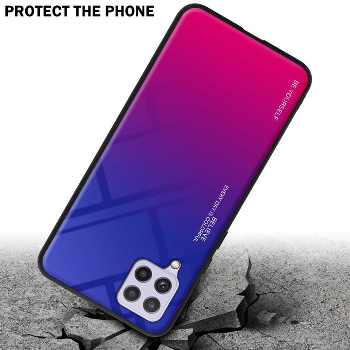 Image du produit Cadorabo TPU 2 couleurs Housse en verre (Samsung Galaxy M22, Samsung Galaxy A22, Samsung Galaxy A32)