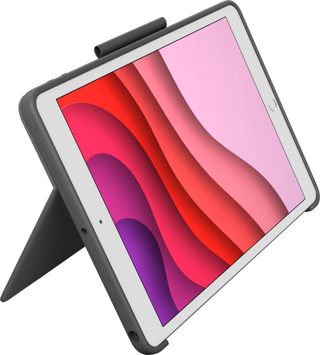 Image du produit Logitech Combo Touch (DE, iPad 2019 (7e gène), iPad 2020 (8. Gen), iPad 2021 (9e génération))