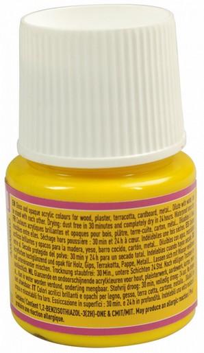 Produktbild Pebeo Deco Glänzende Acrylfarben (Gelb, 45 ml)
