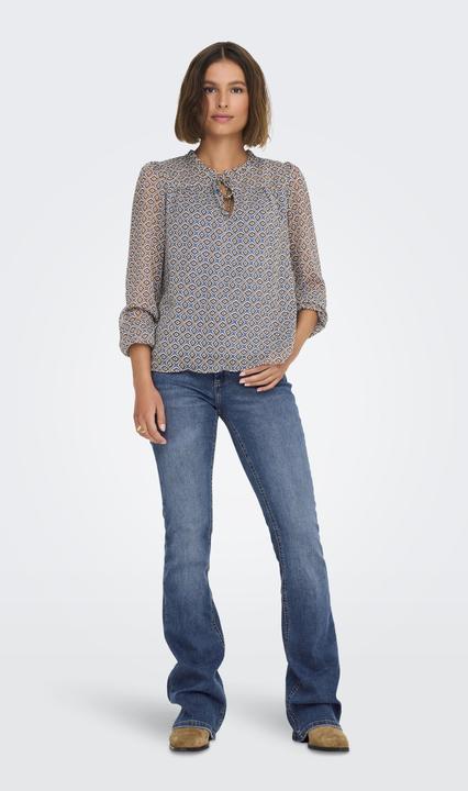 Actual product image Only Flared mid waist jeans Flared fit jeans (30)