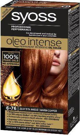 Produktbild Syoss Oleo Intense Hair Dye 6-76 Gold Copper (6-76 Gold Copper)