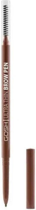 Actual product image Gosh ULTRA THIN brow pen #dark brown 0,09 gr (Dark brown)