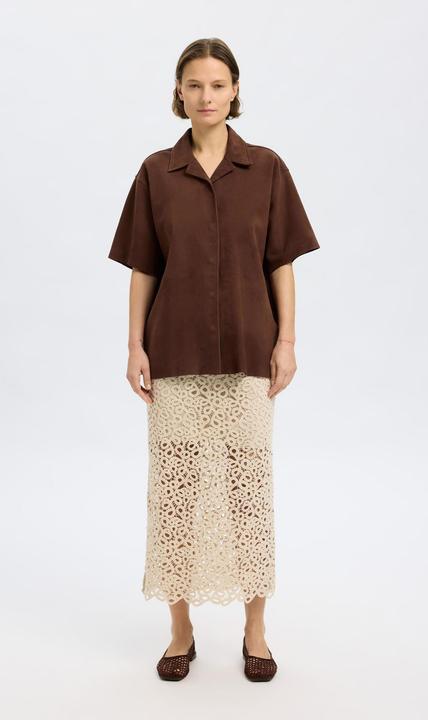 Image du produit Selected Femme 100% Wildleder Kurzarmhemd (38)