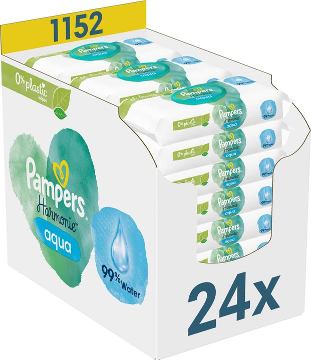 Pampers Harmonie Aqua (1152 pièce(s))