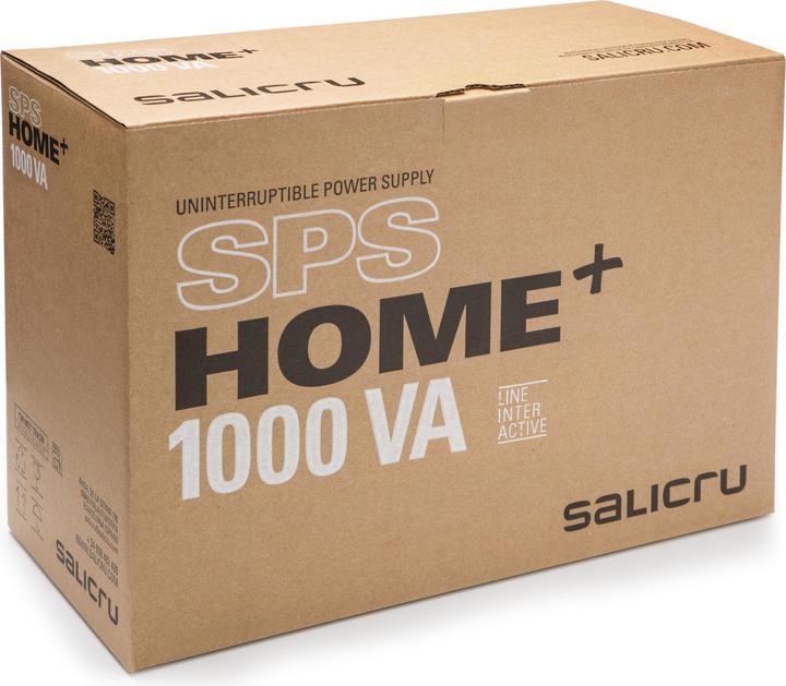 Actual product image Salicru SPS 1000 HOME+ (650 VA, 360 W, Line-interactive UPS)