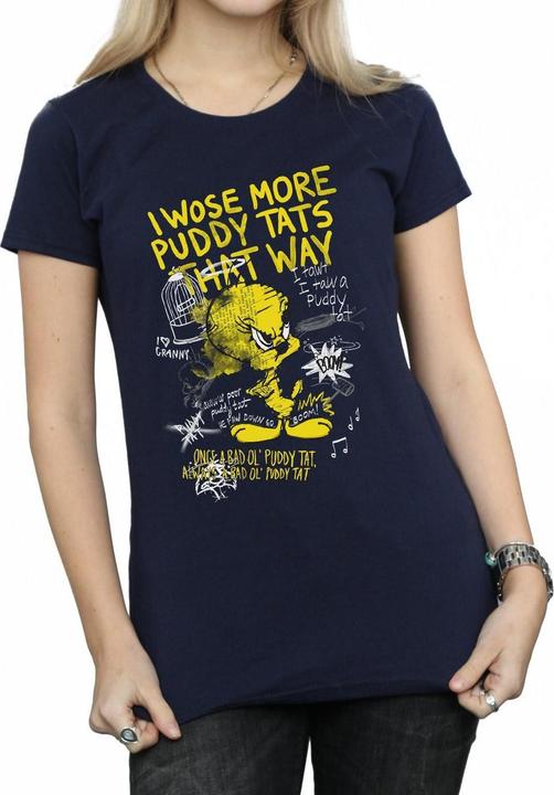 Image du produit Looney Tunes - T-shirt MORE PUDDY TATS - Femme (M)
